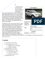 Ford Explorer - Wikipedia, The Free Encyclopedia PDF