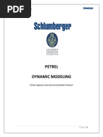 FDP Manual - Petrel Dynamic Modeling PDF