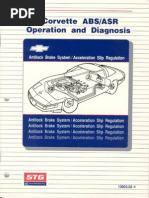 Corvette C4 ABS-ASR Operation and Diagnosis Manual