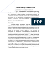 Tema II Ciudadanía y Nacionalidad