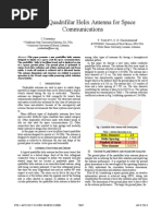 A New Quadri C Ifilar Helix Antenna For Communications Space