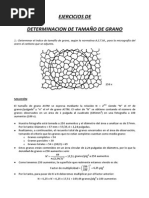 Tamaño de Grano - Soluciones PDF