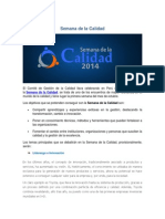 Semana de La Calidad PDF