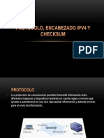 Protocolo y Encabezado Ipv4