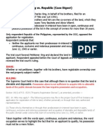 Ong Vs Republic of The Philippines (Land Titles)