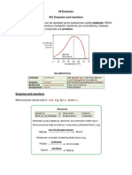 03 Enzymes Biology Notes IGCSE 2014