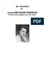 Rosalind Elsie Franklin: Bs Project On