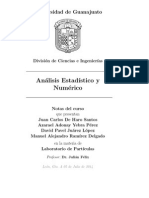 Análisis Estadístico y Numérico PDF