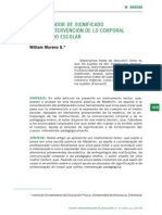 William Moreno G.-Un Desfijador de Significado para La Intervención de Lo Corporal en La Escuela PDF