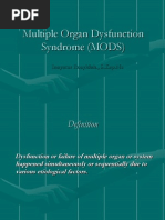 Multiple Organ Dysfunction Syndrome (MODS) : Inayatur Rosyidah., S.Kep - Ns