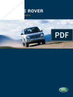 Range Rover Owners Handbook (2004)