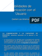 Comunicación Con El Usuario