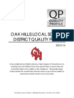 Oak Hills Quality Profile