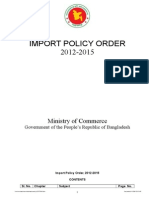 Final Copy of Import Policy Order English-12-15