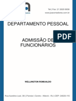 Apostila Admissão de Empregados PDF