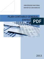 PLAN CONTABLE GENERAL EMPRESARIAL - Trabajo