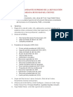 Catedra Hugo Rafael Chavez Frias Jefe Supremo de La Revolucion Bolivariana