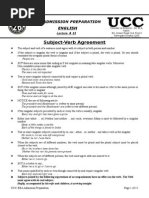 The subject and verb of a sentence must agree with its subject in both person and number.  	If the subject is singular the verb is singular and if the subject is plural, the verb is plural. So you should remember the irregular plural forms of nouns. 			 People are .........  	BUT there are some nouns that ending in S but singular in meaning take singular verbs. Moreover     	Non-countable nouns also take singular verb.  			Physics is his favorite  			The news was not expected.  	Two or more singular subjects connected by and require a plural verb. 			Gold and silver are precious metal.  			Reeana and Tonni are there.  	BUT if the singular nouns although joined by AND suggest one idea to the mind or refer to the same person or thing, the verb is singular.  			Time and tide waits for none.  			The horse and carriage is at the door.  	NOTICE the use of following article. 			The president and Headmaster is (refers to same person) 			The president and the Headmaster are (refer to two d