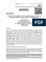 Problems of Gujarati Teacher PDF