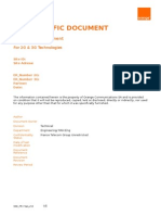 Site Specific Document: TRX Test Measurement