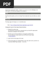 How To Change Oracle Fusion Application Logo