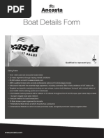 Boat Details Form