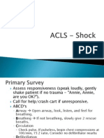 ACLS Algorithms Slide