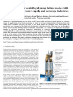 A Review of Major Centrifugal Pump Failure Modes - Water Supply and Sewage Industries