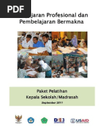 Paket Pelatihan Kepala Sekolah