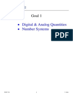 Goal - 1 Numbering System and Digital Codes