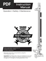 First Responder Instruction Manual English