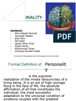 Personality in Psychology