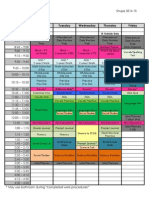 Js - Daily Schedule