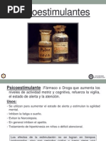 Farmacoquimica Psicoestimulantes