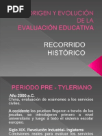 Historia de La Evaluación