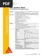 Sika Duoflex NS/SL: Two-Component, Polysulphide Sealant