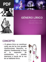 Género Lírico