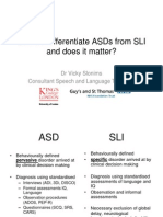 Vicky Slonims Distinguishing ASD SLI PDF