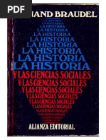 Braudel Fernand La Historia y Las Ciencias Sociales PDF