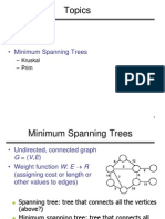 Prims and Kruskals Algorithm