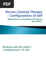 D Person-Centred Therapy - Configurations of Self