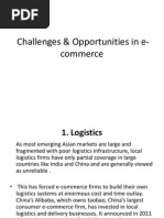 E Commerce Challenges in India