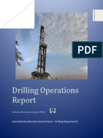 Drilling Operations Report