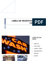 Presentacion y Catalogo Linea Car Wash