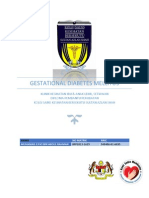 BM Gestational Diabetes Mellitus