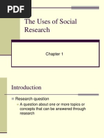 The Uses of Social Research