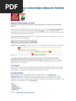 Como Bajar Videos Youtube PDF