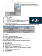 Handout Expressing Blaming, Accusing, Promises, Admitting Mistakes