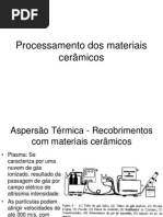 Processamento Dos Materiais Cerâmicos