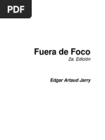 Artaud, Edgar Jarry - Fuera de Foco (Poesia) PDF